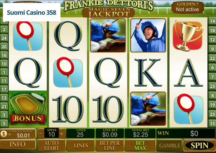 Frankie Dettori’s Magic 7 Jackpot