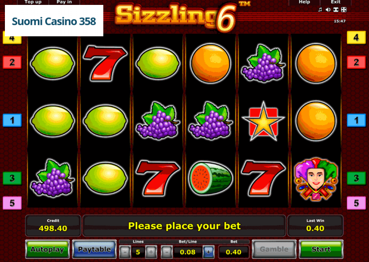 Sizzling 6