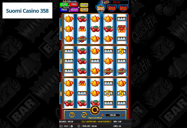 Triple Cash Wheel