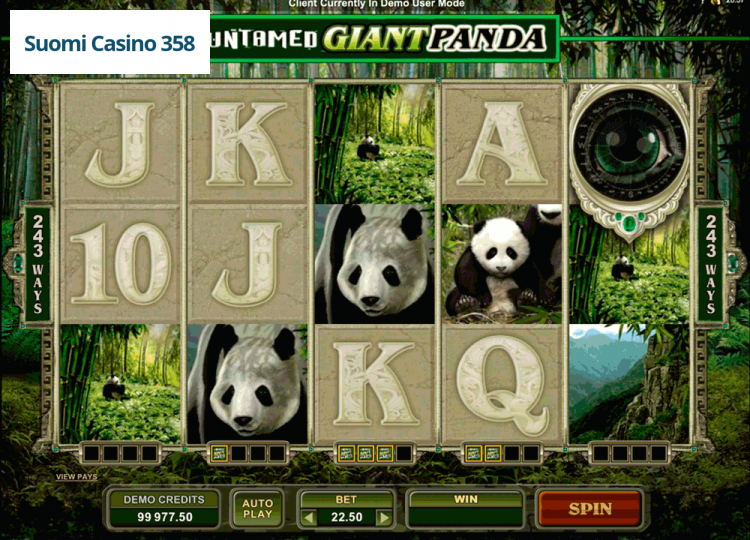 Untamed Giant Panda